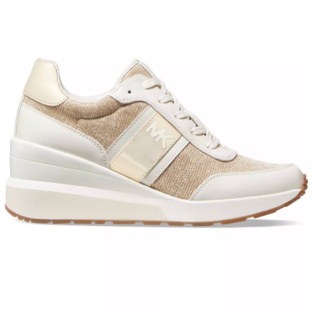 W10 MICHAEL Michael Kors Women's Mabel Trainer Lace-Up Sneakers